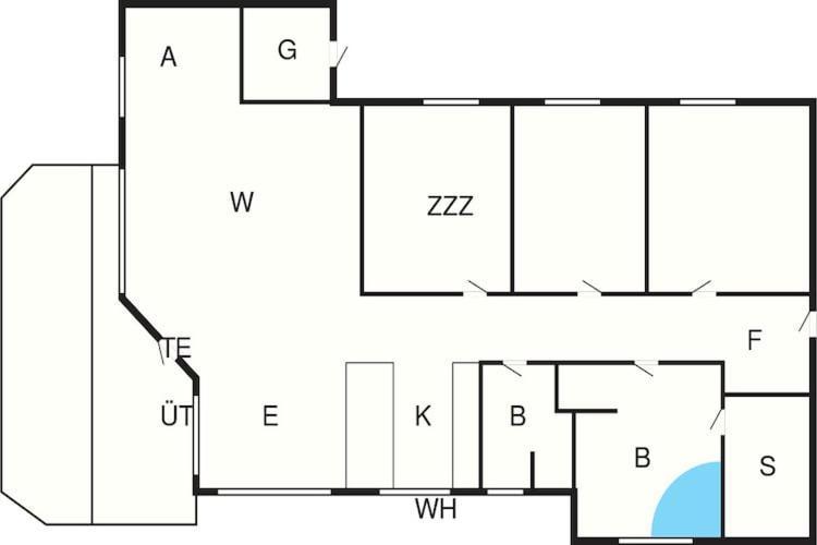 Four-Bedroom Holiday Home In Grossenbrode 1 Esterno foto